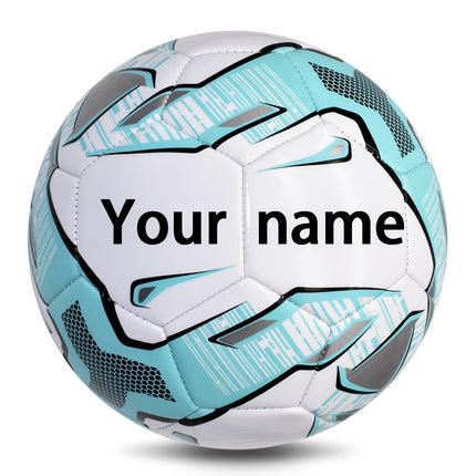 UNICORN Pro Size 5 Soccer Ball Men's and Women's, highly elastic, Blue Orange
