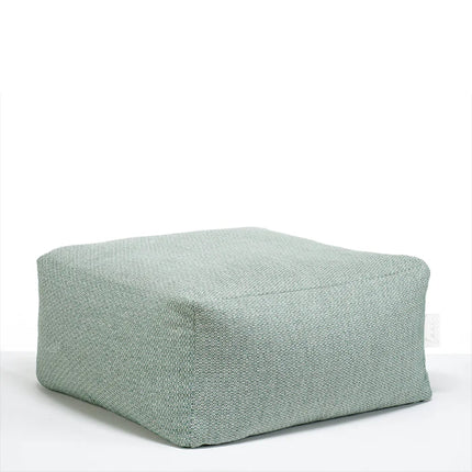 UNICORN Hocker poef bank lounge zitzak 68 x 68 x 34 oranje beige mosgroen donkerblauw lichtgroen asgrijs lichtbruin antraciet jeansblauw steengrijs