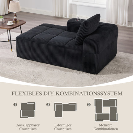 UNICORN Comfortable Recliner Sofa 158*93*61 Cm Beige Khaki Black Grey