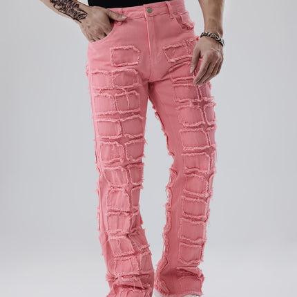 UNICORN Men'S Stylish Patchwork Casual Jeans s m l xl xxl