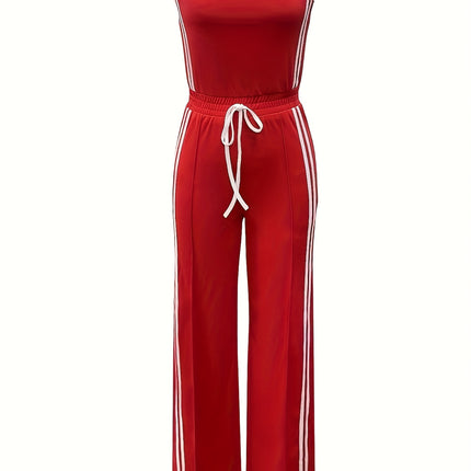 UNICORN Womens Fashion Casual Tube Top Jumpsuit s m l xl xxl
