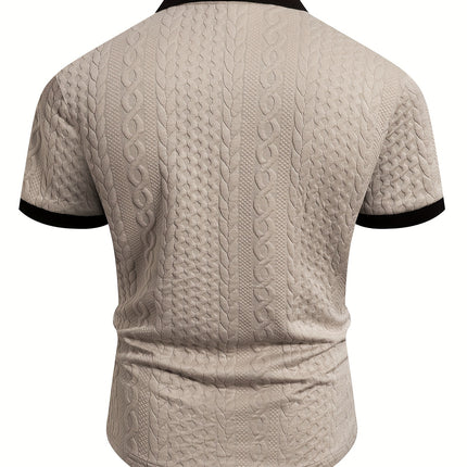 UNICORN Breathable Italian-style Color-blocked Light-mature Trendy Men's Shirt s m l xl xxl