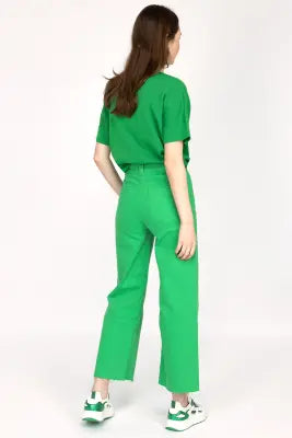 UNICORN Women's long trousers green light blue white xxs xs s m l xl xxl