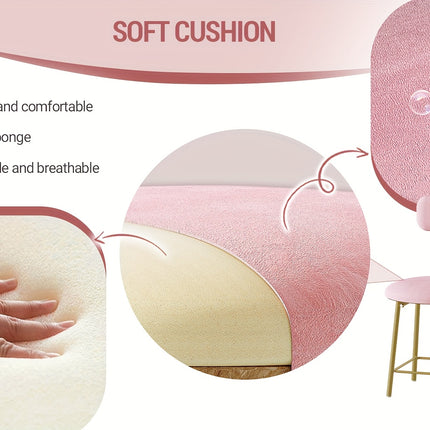 UNICORN Makeup Chair Makeup Table Stool Living Room Footstool pink