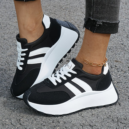 UNICORN Women'S Casual Athletic Shoes Thick Sole Height-Increasing Versatile