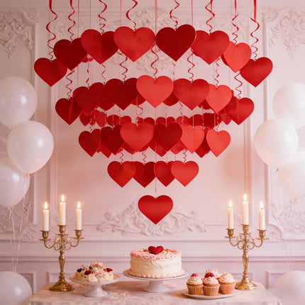 UNICORN 24pcs Large Wedding & Valentine's Garland Decorations