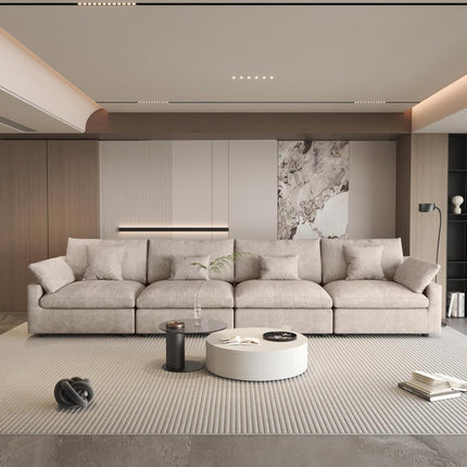 UNICORN Cloud Couch Modular Sofa 4.06meter U-Shaped White Black Gray Khaki