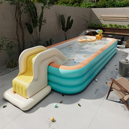 UNICORN 1pc Large Inflatable Pool Indoor Outdoor PVC Material, Summer Pool Parties