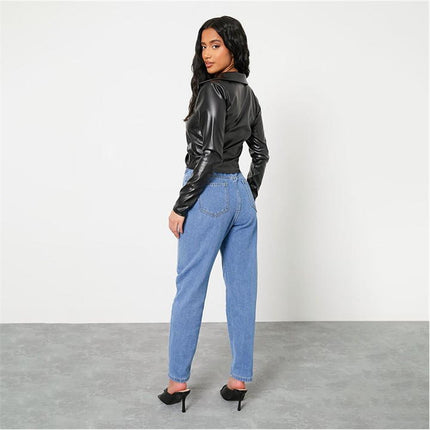UNICORN Women's blazer leather black xxs xs s m l