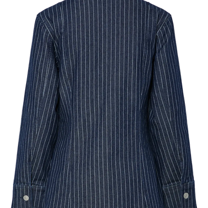 Rose denim blouse dark blue