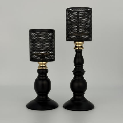UNICORN Candle Holders for a Romantic Dinner Black