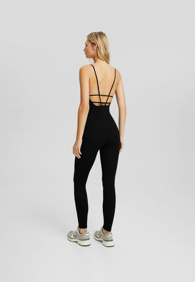 UNICORN Women's jumpsuit black light blue xs s m l