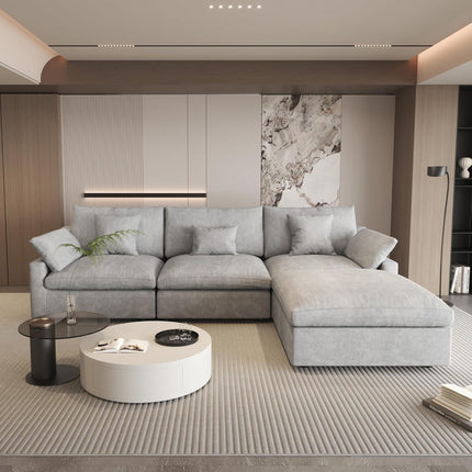 UNICORN Cloud Couch Modular Sofa 4.06meter U-Shaped White Black Gray Khaki