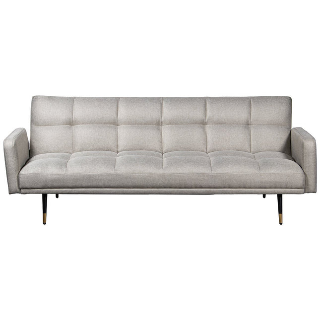 UNICORN Three-seater sofa bed beige gray 193x83x75