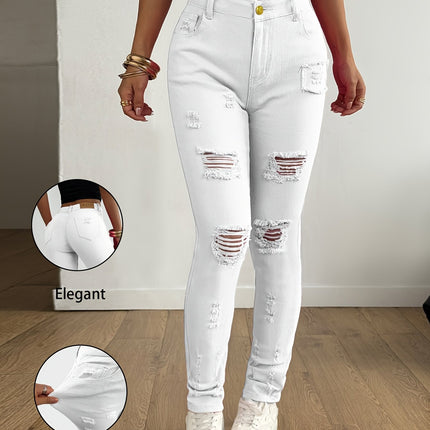 UNICORN Women Elegant Casual Versatile Slim-Fit Candy-Colored Pencil Jeans s m l xl xxl