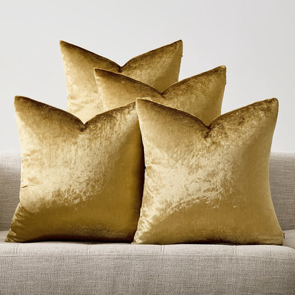 UNICORN Set of 4 Luxurious Velvet Pillow Covers Measuring 40.40 cm to 60.60 cm