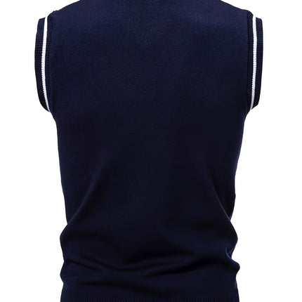 UNICORN Cross-Border Men'S Vest with a Twisted Knit Design s m l xl xxl xxxl