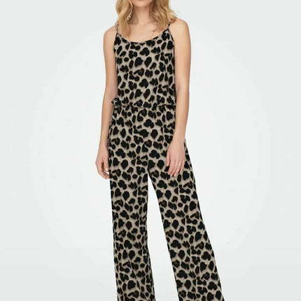 UNICORN Women's jumpsuit leopard print brown black red green pink xs s m l xl xxl