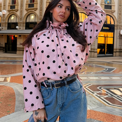 UNICORN Women's  Jacket with Random Polka Dot Print, Spring/Summer Style s m l xl xxl