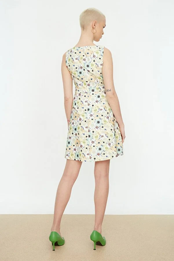 UNICORN Women's dress sleeveless light yellow mint green light blue purple blue light cream xs s m l xl