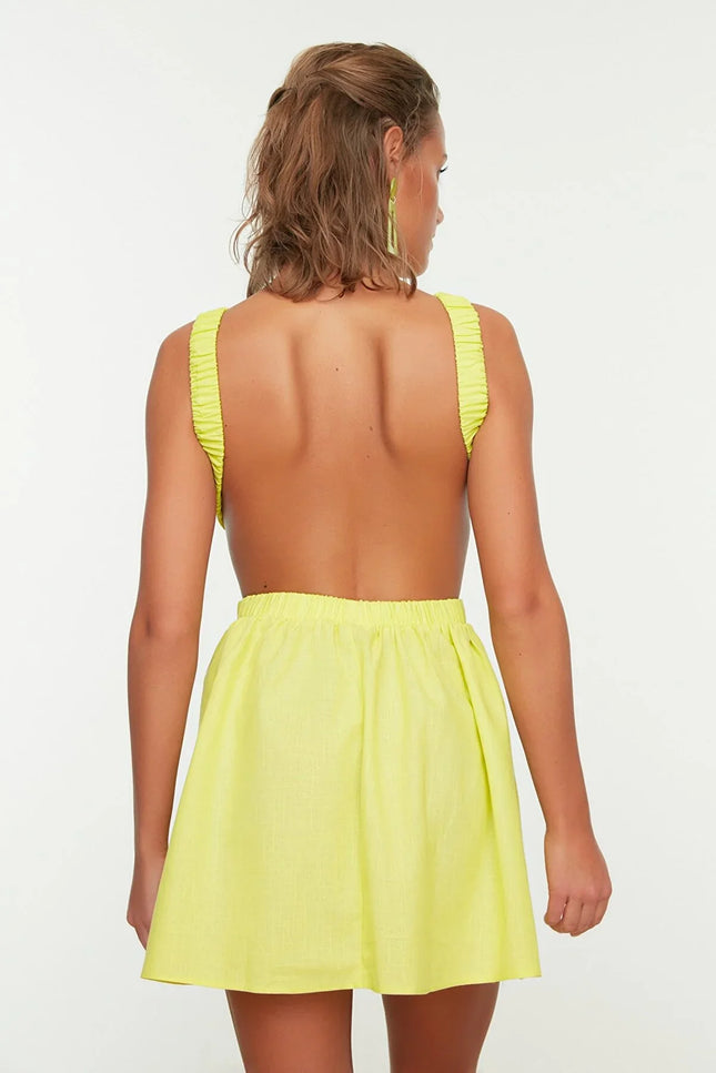 UNICORN Women's dress yellow orange xs s m l xl