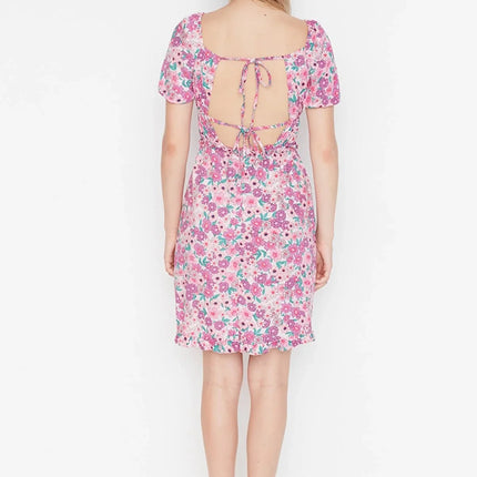 UNICORN Women's dress floral pink blue xs s m l xl