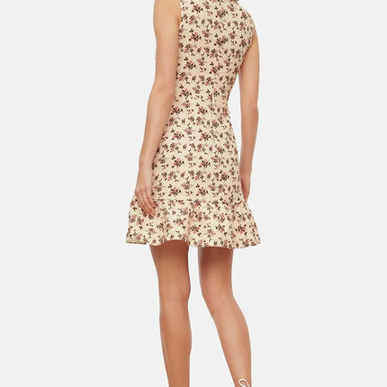 UNICORN Women's dress floral pattern purple beige xs s m l xl