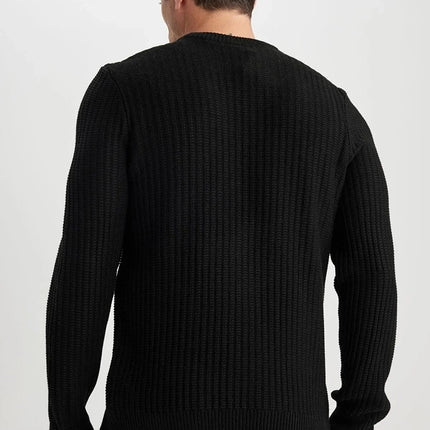 UNICORN Men's sweater knitted white dark green green beige black blue bordeaux xs s m l xl xxl xxxl xxxxl xxxxxl