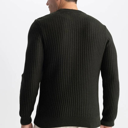 UNICORN Men's sweater knitted white dark green green beige black blue bordeaux xs s m l xl xxl xxxl xxxxl xxxxxl