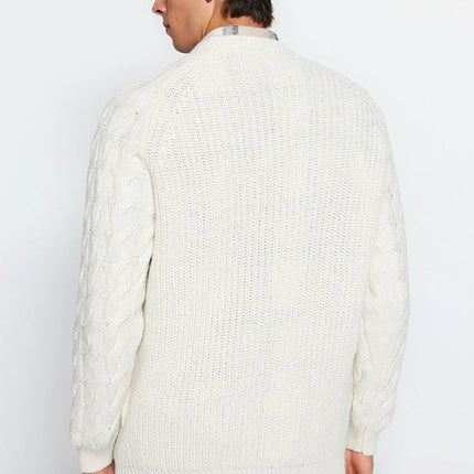 UNICORN Men's sweater knitted yellow green gray black dark blue white beige purple xs s m l xl
