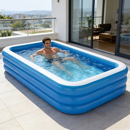 UNICORN Large Luxury Inflatable Swimming Pool Three-layer Structure for Indoor outdoor