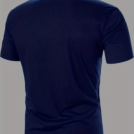 UNICORN Men's Fashion Casual Short Sleeve Printed Shirt