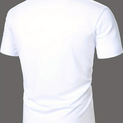 UNICORN Men's Fashion Casual Short Sleeve Printed Shirt