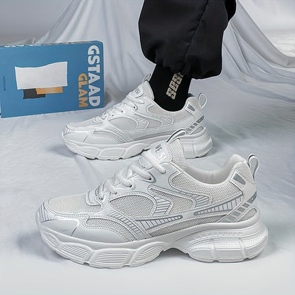 UNICORN Men'S Breathable Mesh Athletic Shoes Casual Athletic Look