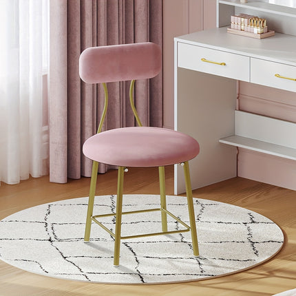 UNICORN Makeup Chair Makeup Table Stool Living Room Footstool pink