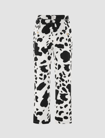 UNICORN Women's trousers cow print xs s m l xl