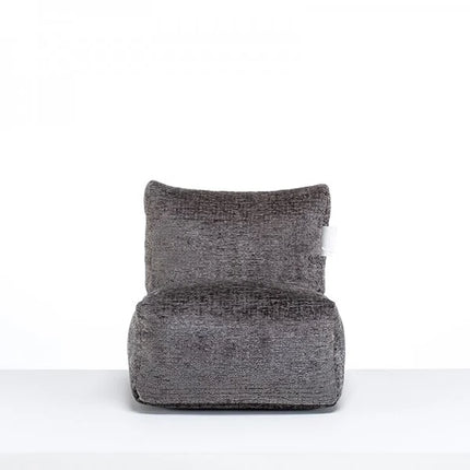 UNICORN Lounge chair pouf beanbag velvet green white pink dark grey jeans blue ash grey steel grey wood brown indigo white cream 48 x 48 x 50 x 23 width x depth x back height x seat height