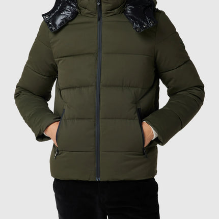 UNICORN Men's winter coat dark green dark red black S M L XL XXL XXXL