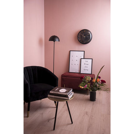 UNICORN Royal black bucket chair 59x70x80 cm