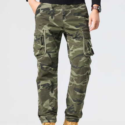 UNICORN Men Street Style Multi-Pocket Camouflage Cargo Pants s m l xl xxl
