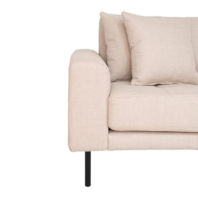 UNICORN Corner sofa polyester corner sofa beige left and right length 17092cm width 290cm height 76cm