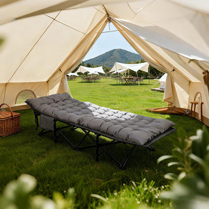 UNICORN Portable Folding Bed, Camp Bed for Guests, Supports Up to 200 Kg