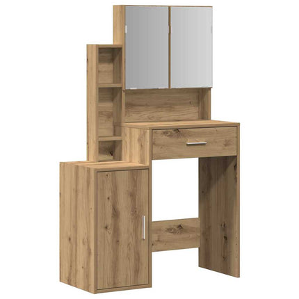 UNICORN Dressing Table Makeup with Mirror Black White Brown Grey Dressing Table