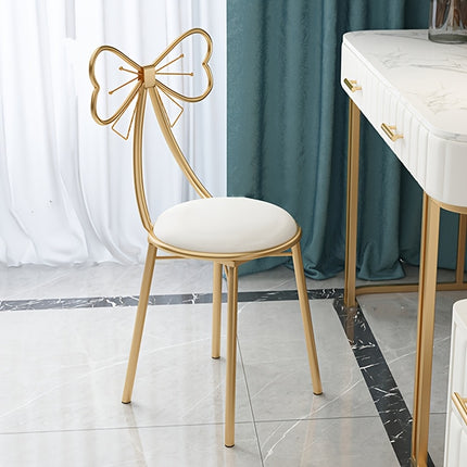 UNICORN Butterfly Makeup Chair with Detachable Backrest white/pink/gray/blue/green