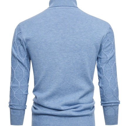 UNICORN Turtleneck Sweater Men'S Thick Warm Knit Top Design Quality Top s m l xl xxl