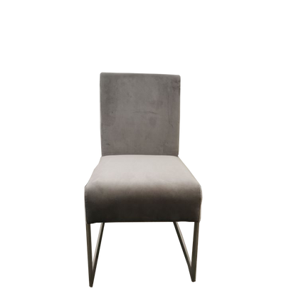 UNICORN Tube chair gray 58x47x89 cm