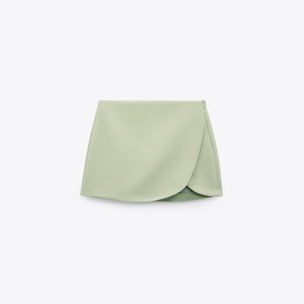 UNICORN women's high-waisted shorts culottes ecru light green brown black xs s m l xl xxl
