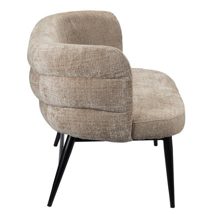 UNICORN two-seater sofa cream 70x130x70
