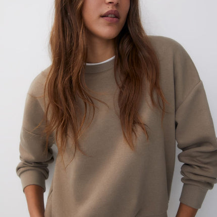 UNICORN Women's sweater light beige dark brown green purple xxs xs s m l