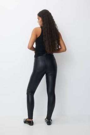 UNICORN Women's leather trousers beige black xxs xs s m l xl xxl xxxl